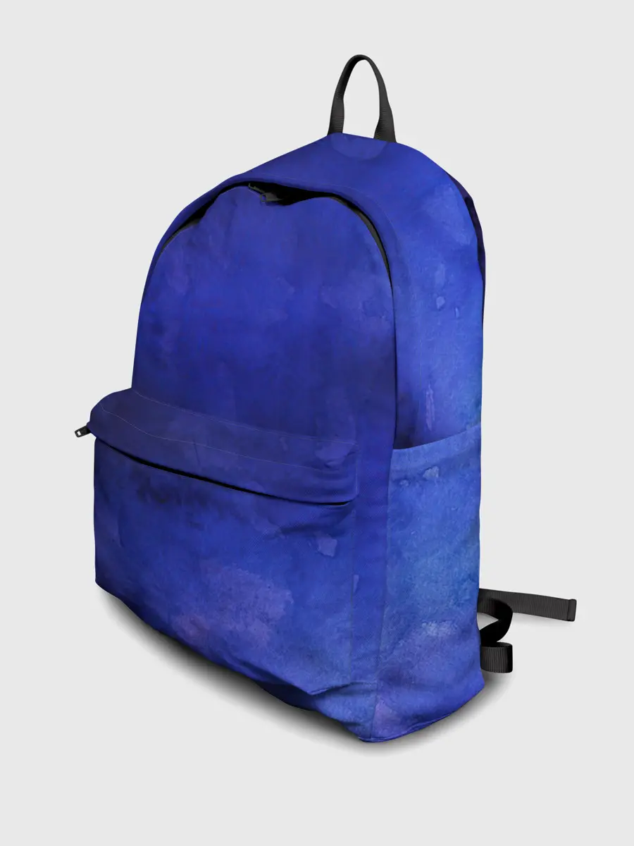 Рюкзак джинсовый / Синее размытие