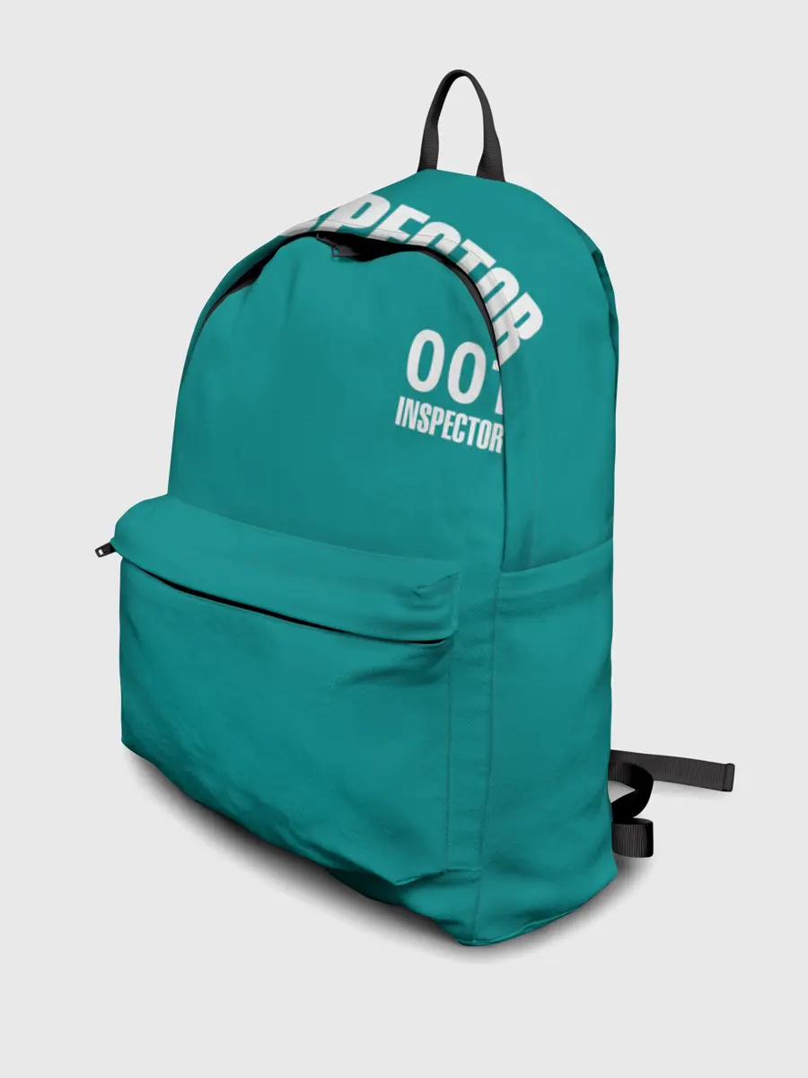 Рюкзак джинсовый / Игра в кальмара: инспектор 001