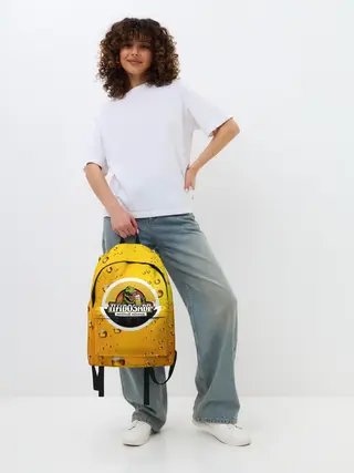 Рюкзак джинсовый / пивозавр 3d hd