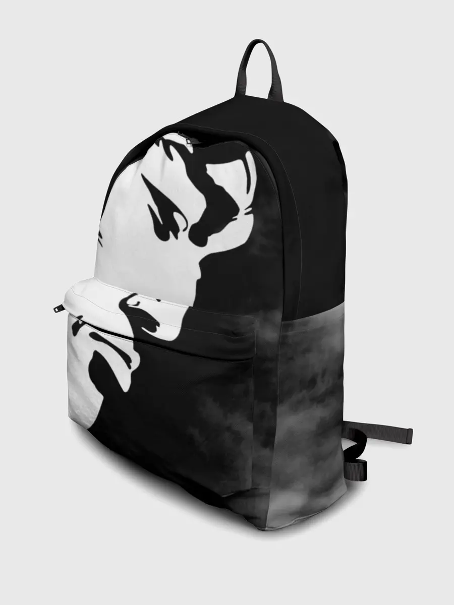 Рюкзак джинсовый / Профиль Виктора Цой