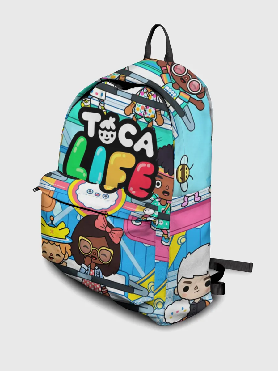 Рюкзак джинсовый / Toca Boca | Тока Бока аттракцион