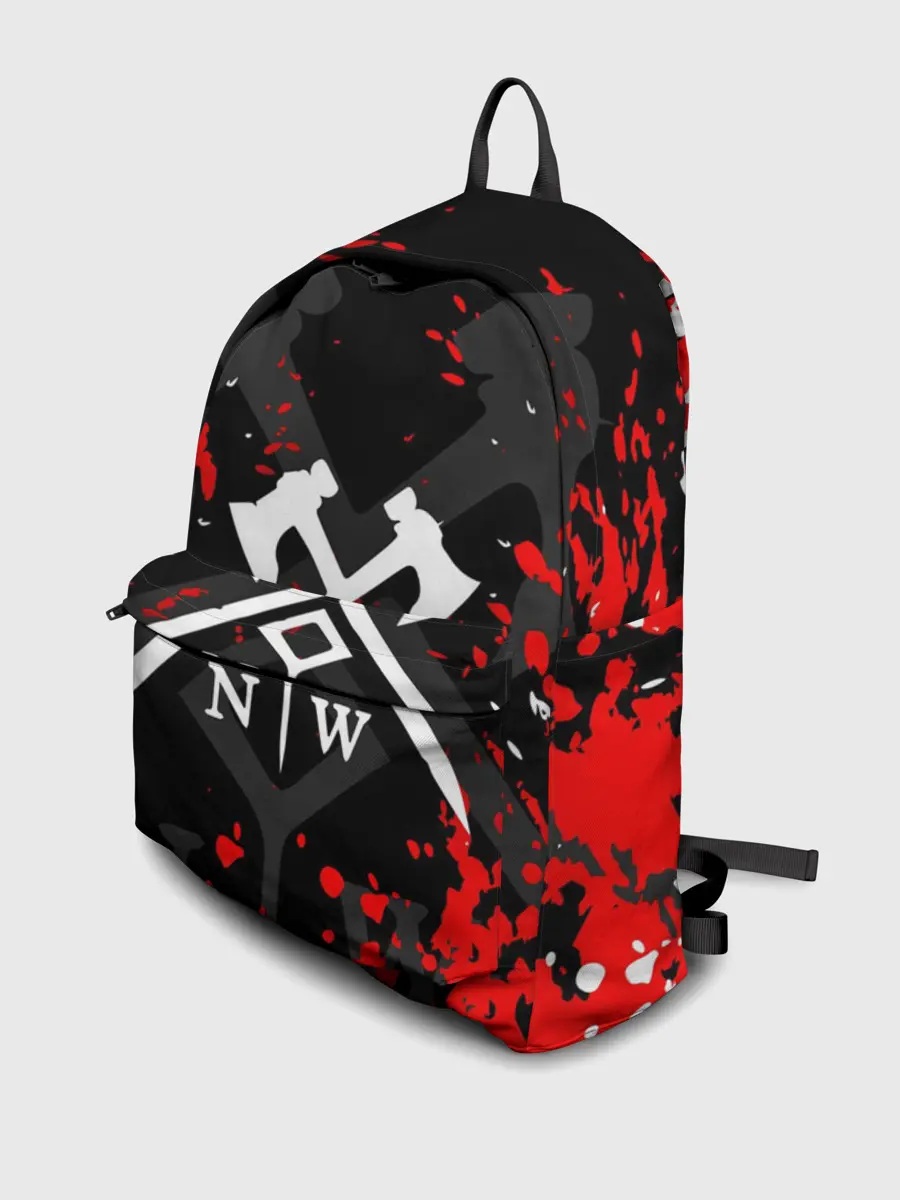 Рюкзак джинсовый / NEW WORLD / НЬЮ ВОРЛД / БРЫЗГИ