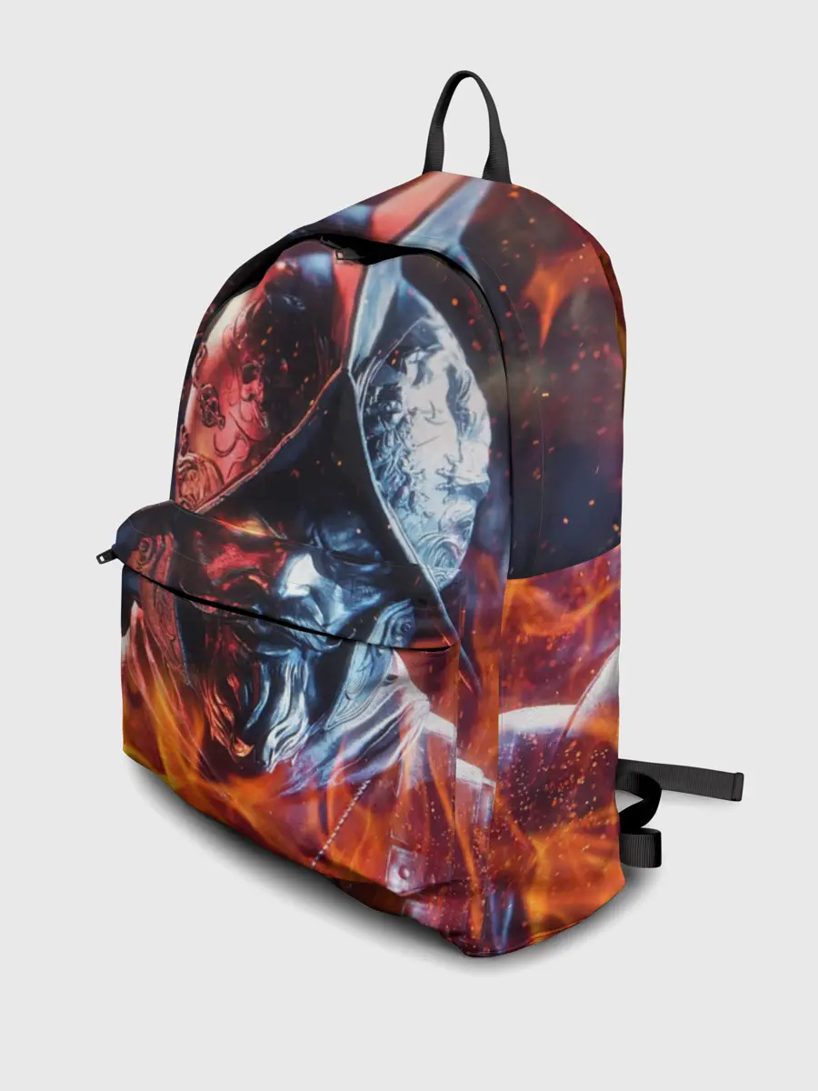 Рюкзак джинсовый / NEW WORLD / НЬЮ ВОРЛД / РЫЦАРЬ