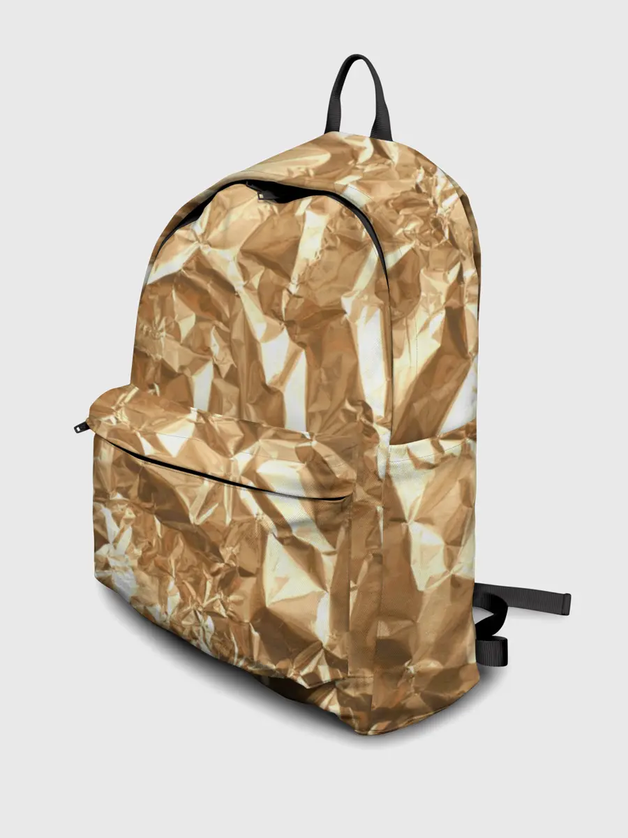 Рюкзак джинсовый / Мятая Фольга