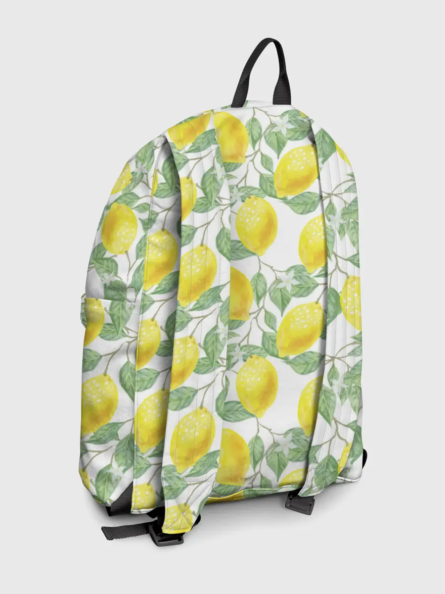 Рюкзак джинсовый / Лимоны 3d