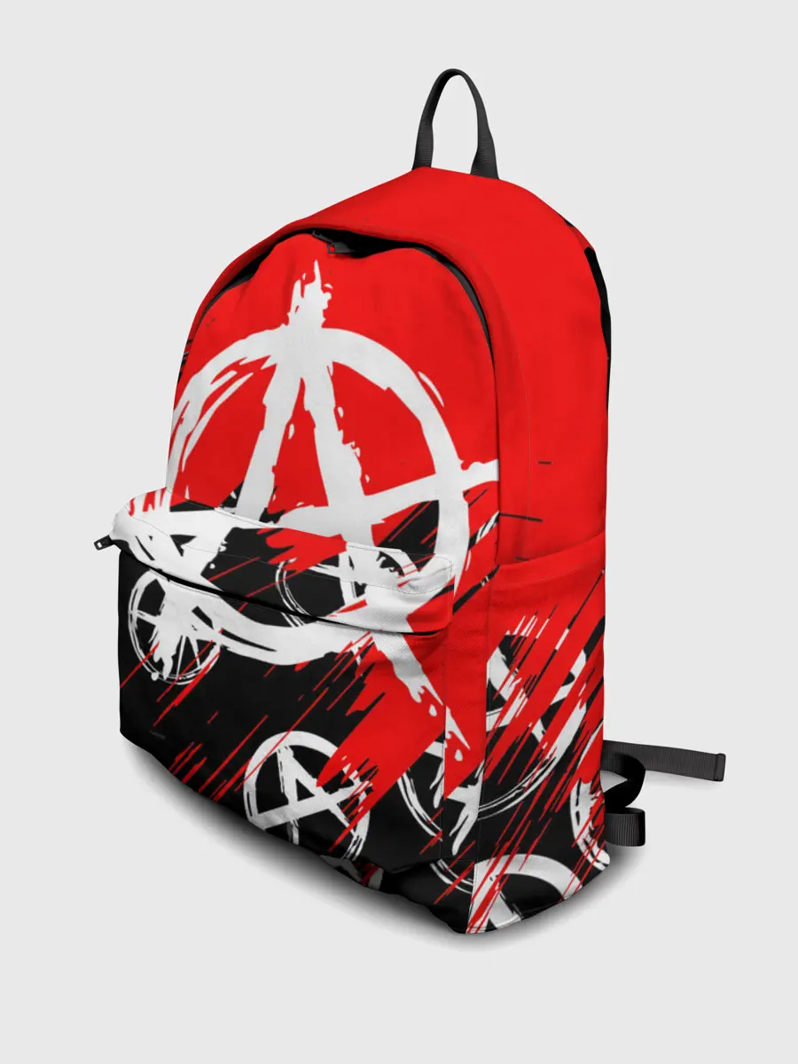 Рюкзак джинсовый / анархия гражданская оборона | ПАТТЕРН