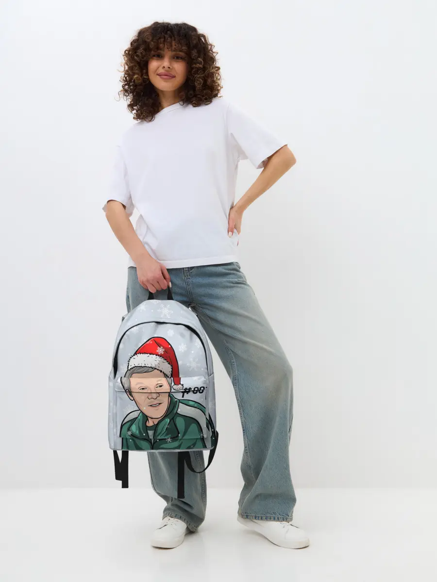 Рюкзак джинсовый / Squid Game 001