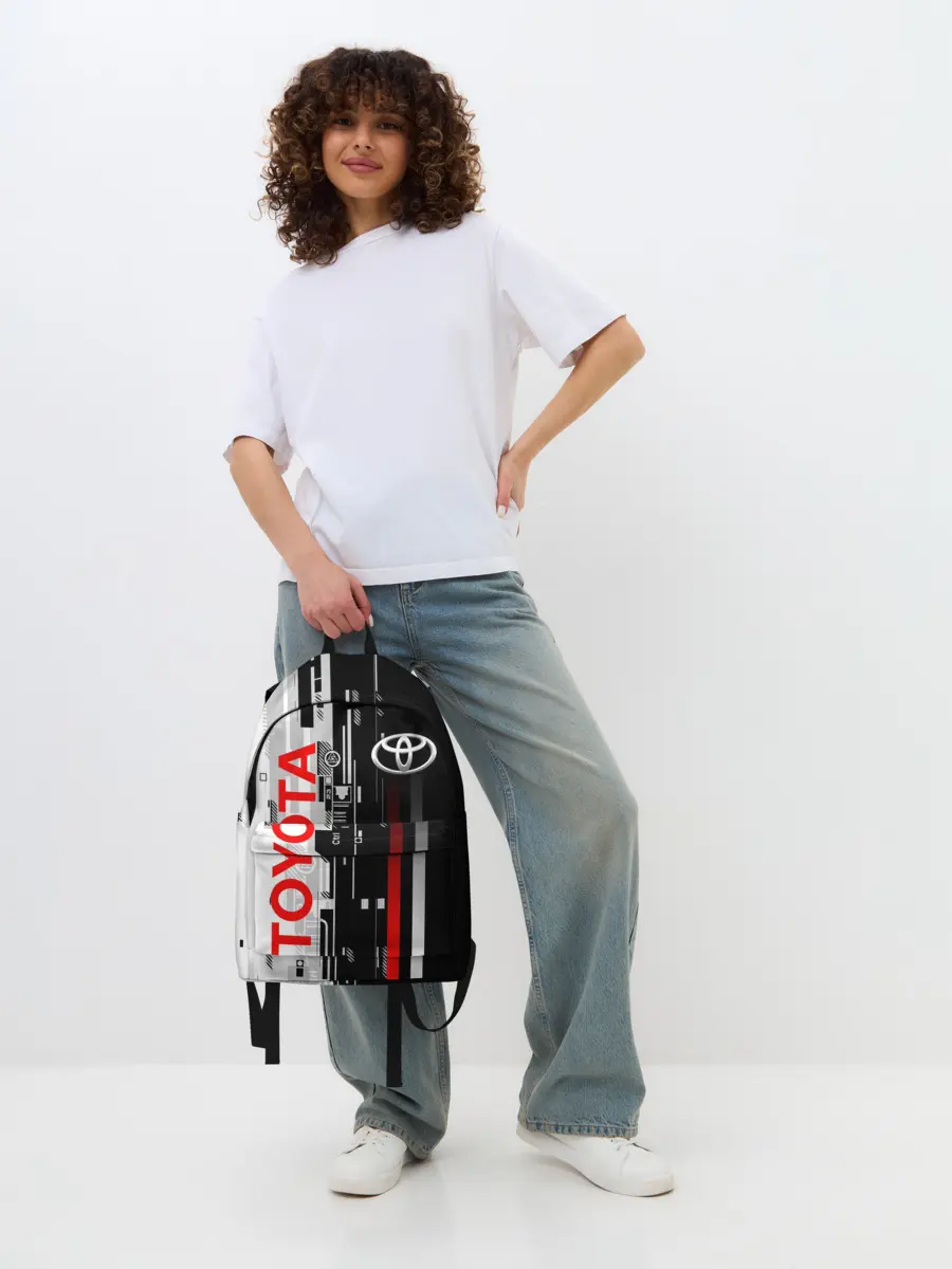 Рюкзак джинсовый / TOYOTA SORT / TOYOTA TECHNO