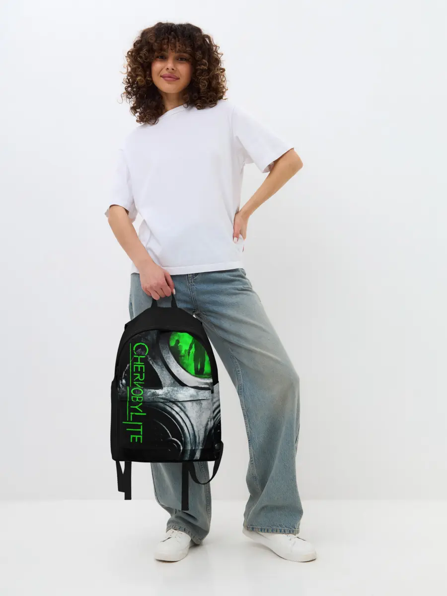 Рюкзак джинсовый / Chernobylite маска сталкера