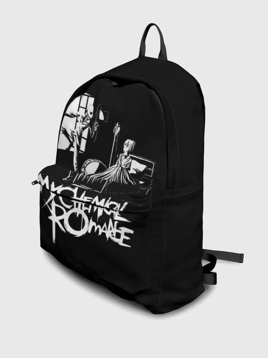 Рюкзак джинсовый / My Chemical Romance уходящий в окно