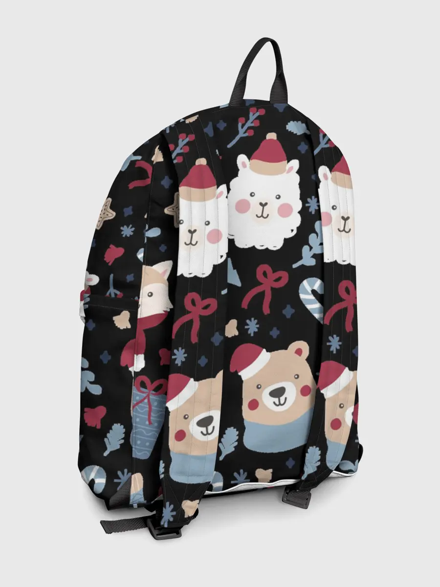 Рюкзак джинсовый / Забавный Новый Год