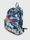 Рюкзак джинсовый / Коламбус Блю Джекетс, Columbus Blue Jackets