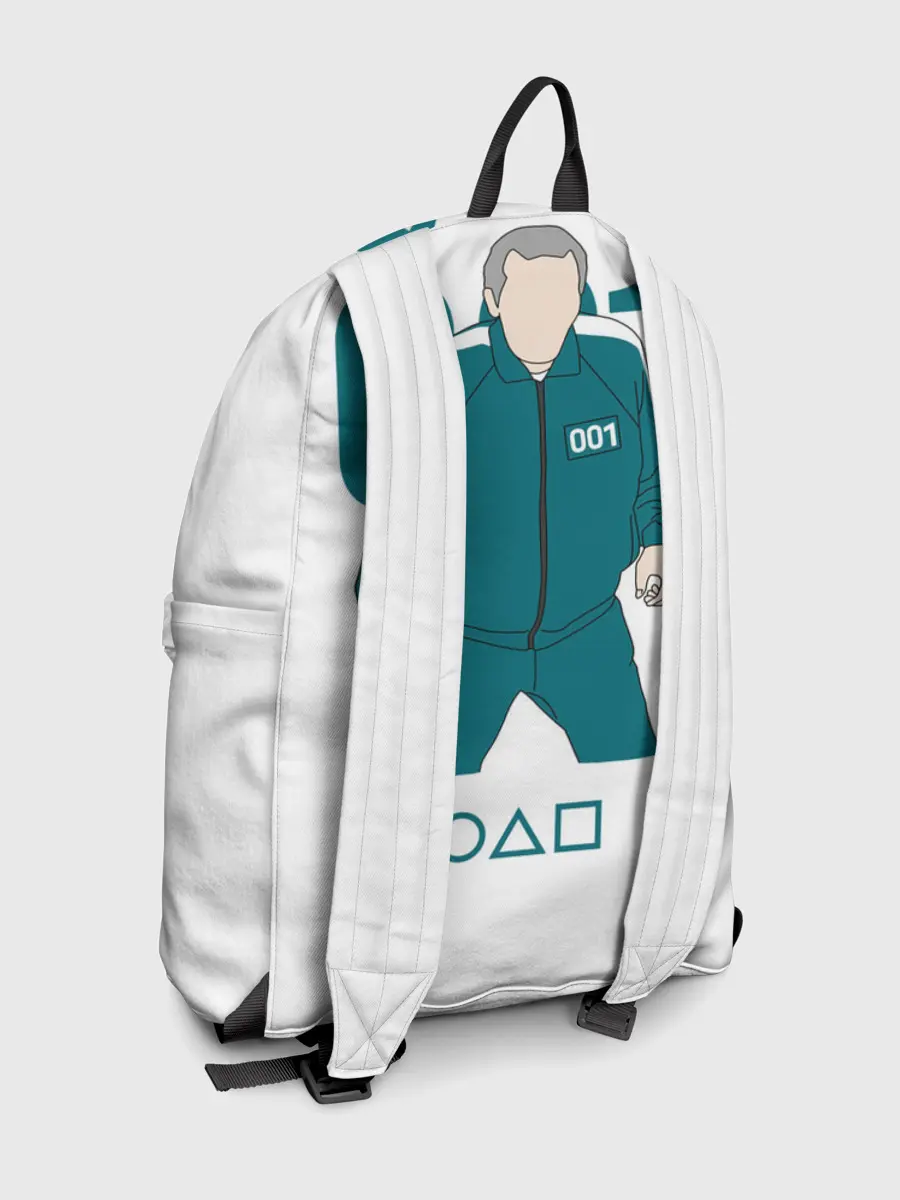 Рюкзак джинсовый / Squid game - О Иль Нам 001