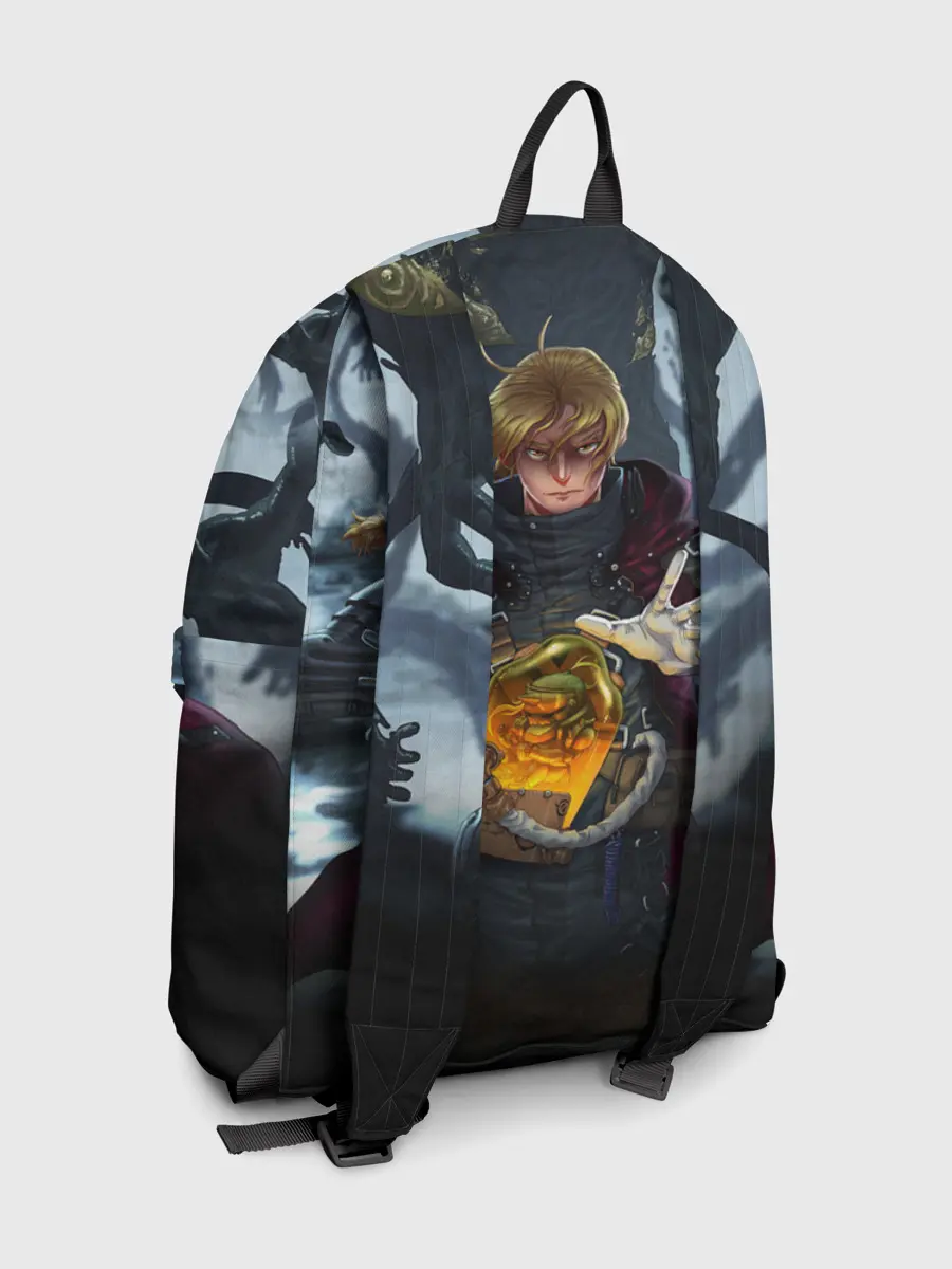 Рюкзак джинсовый / СТАЛЬНОЙ АЛХИМИК DEATH STRANDING STYLE