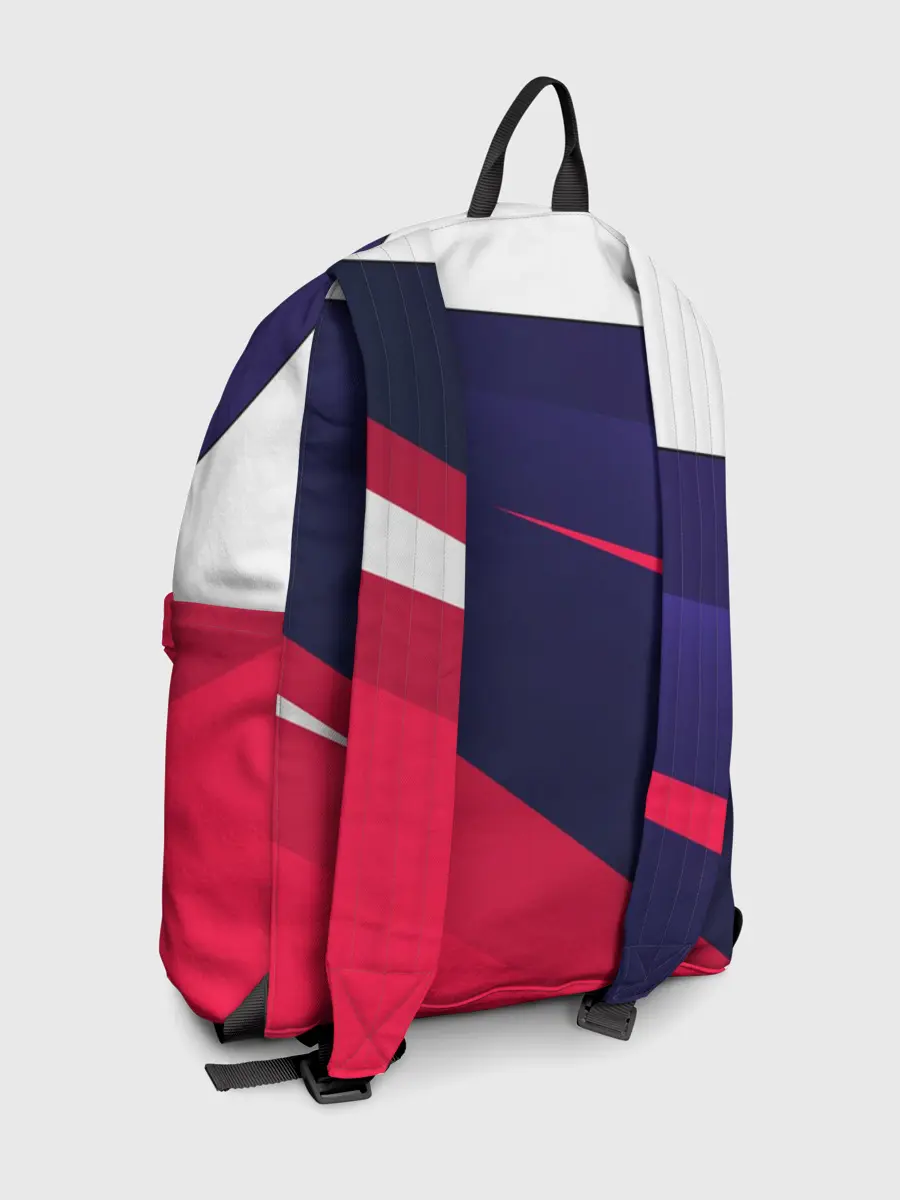 Рюкзак джинсовый / MITSUBISHI ТРИКОЛОР