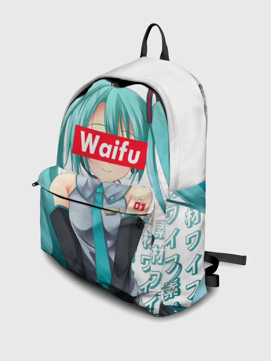 Рюкзак джинсовый / Waifu - Hatsune Miku