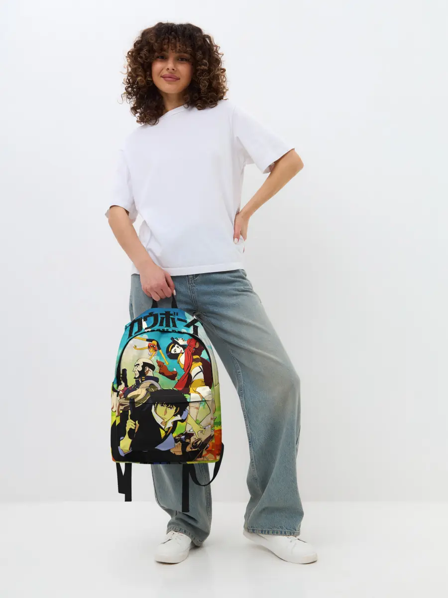 Рюкзак джинсовый / Cowboy Bebop All