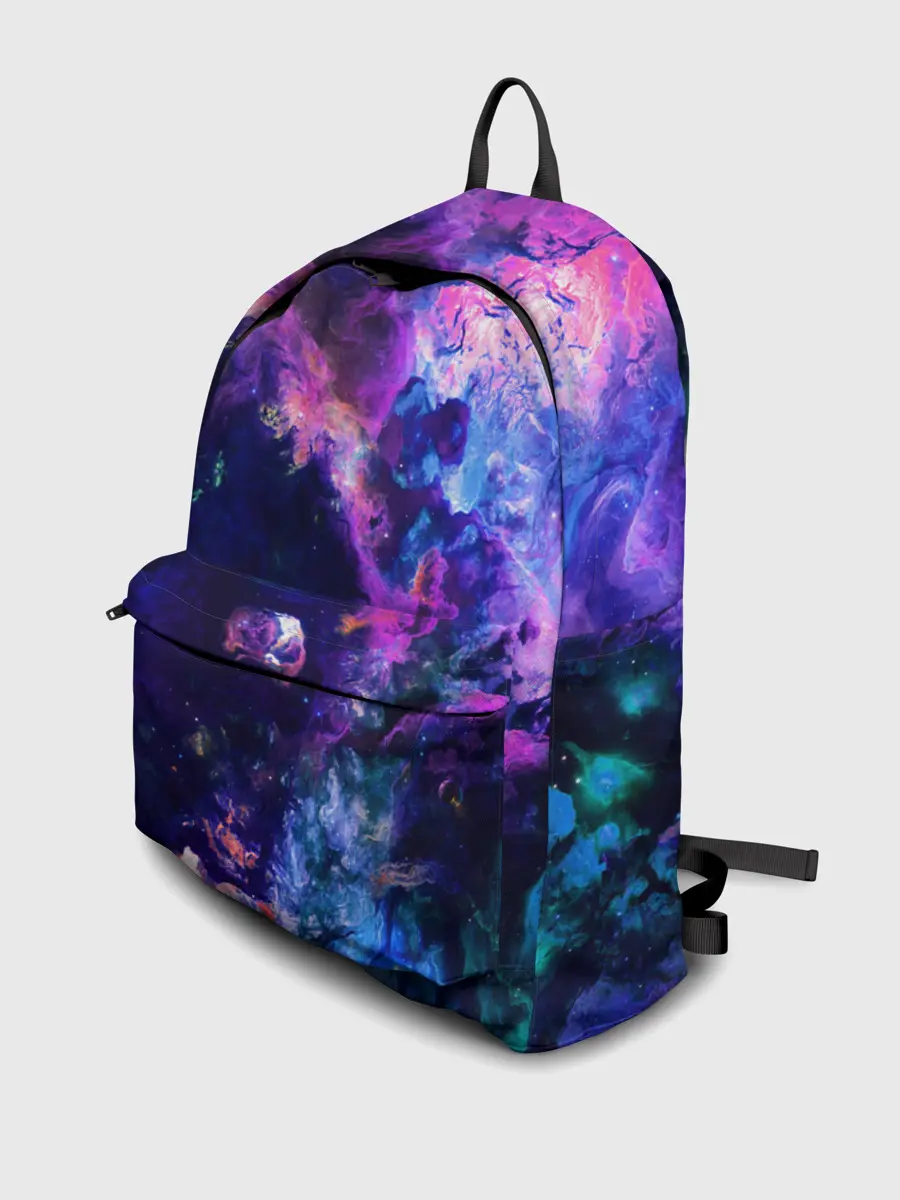 Рюкзак джинсовый / НЕОНОВЫЕ КОСМОС / NEON SPACE