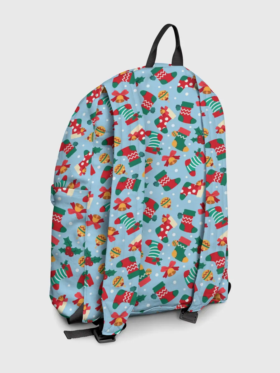 Рюкзак джинсовый / Christmas Background