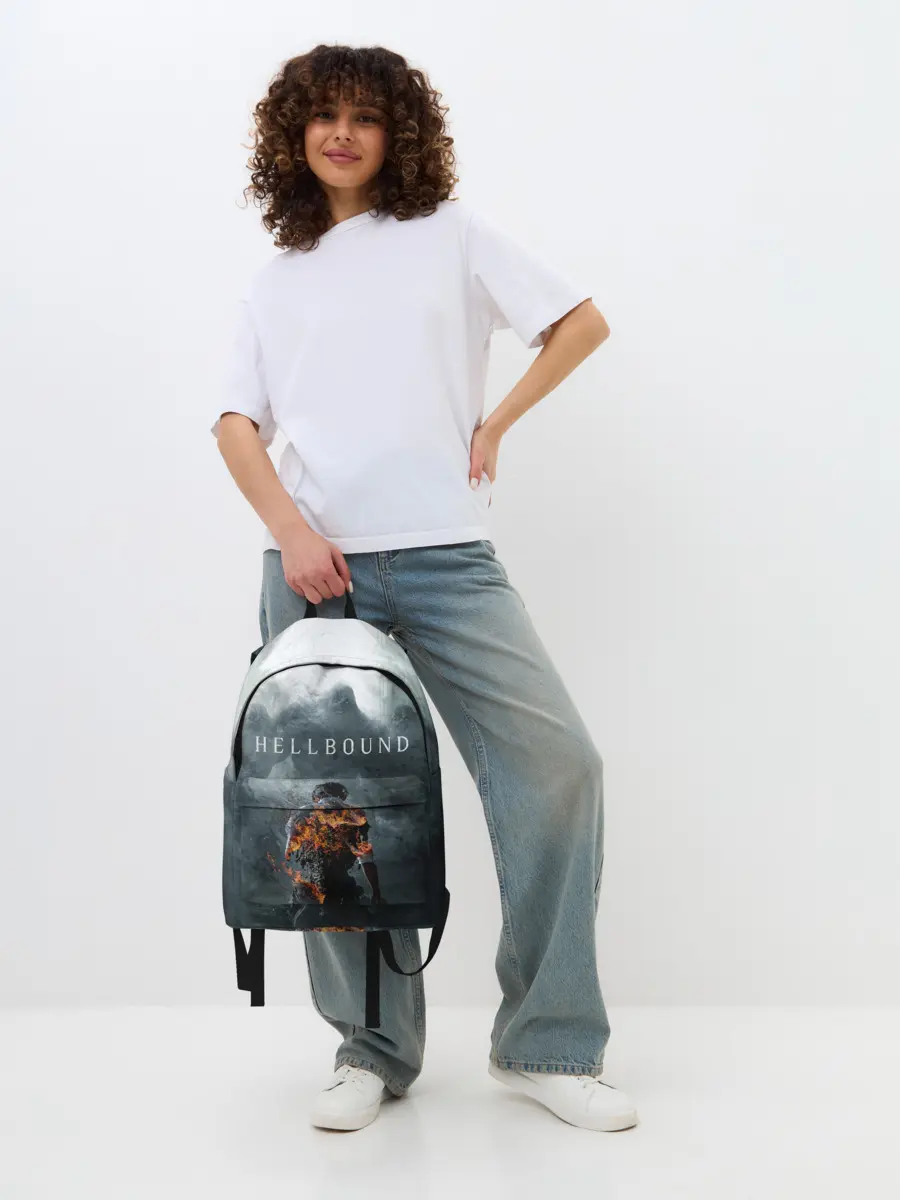 Рюкзак джинсовый / Hellbound или Зов Ада
