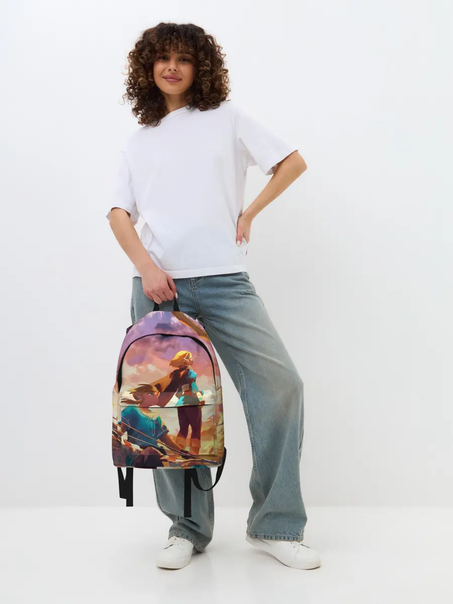 Рюкзак джинсовый / Legend of Zelda | Легенда о Зельде