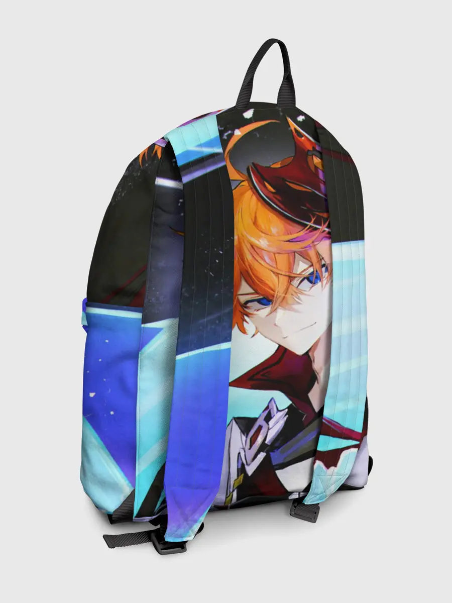 Рюкзак джинсовый / Genshin Impact: Tartaglia,