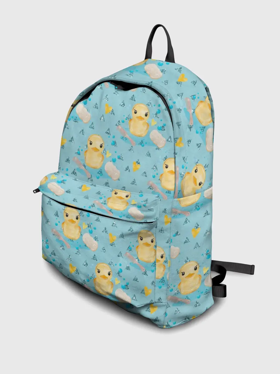 Рюкзак джинсовый / Чистюля: уточки
