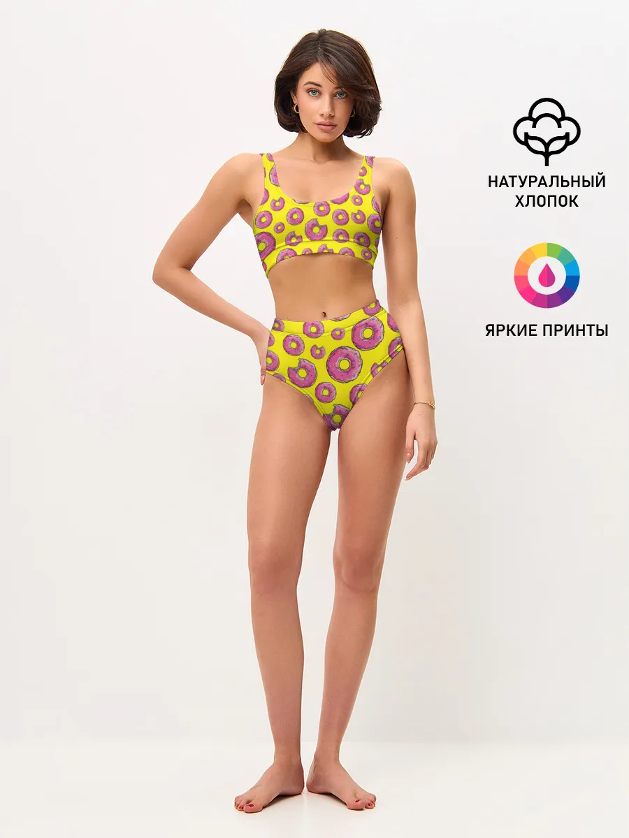 Женские топ и трусы / Пончики