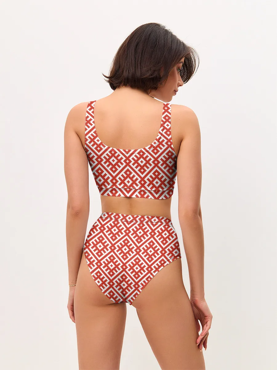 Женские топ и трусы / Обережная Вышивка