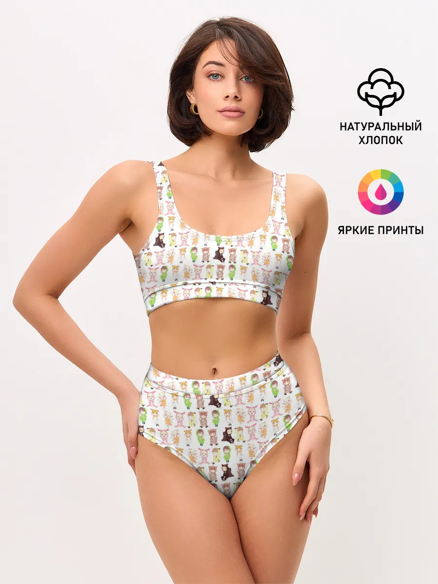 Женские топ и трусы / MONSTA X_10