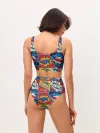 Женские топ и трусы / Pop art pattern