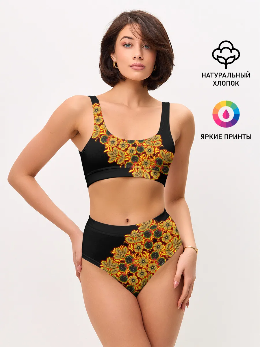 Женские топ и трусы / Славянский орнамент