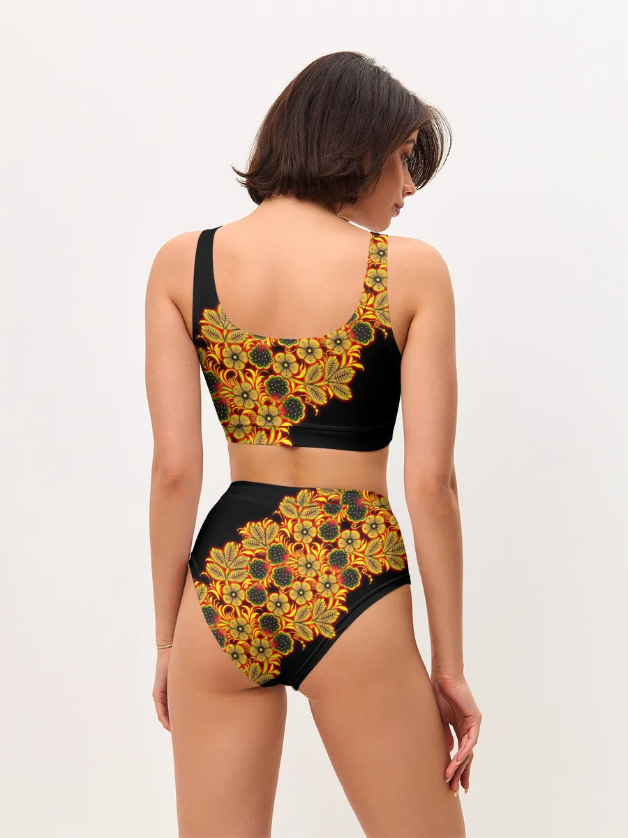 Женские топ и трусы / Славянский орнамент