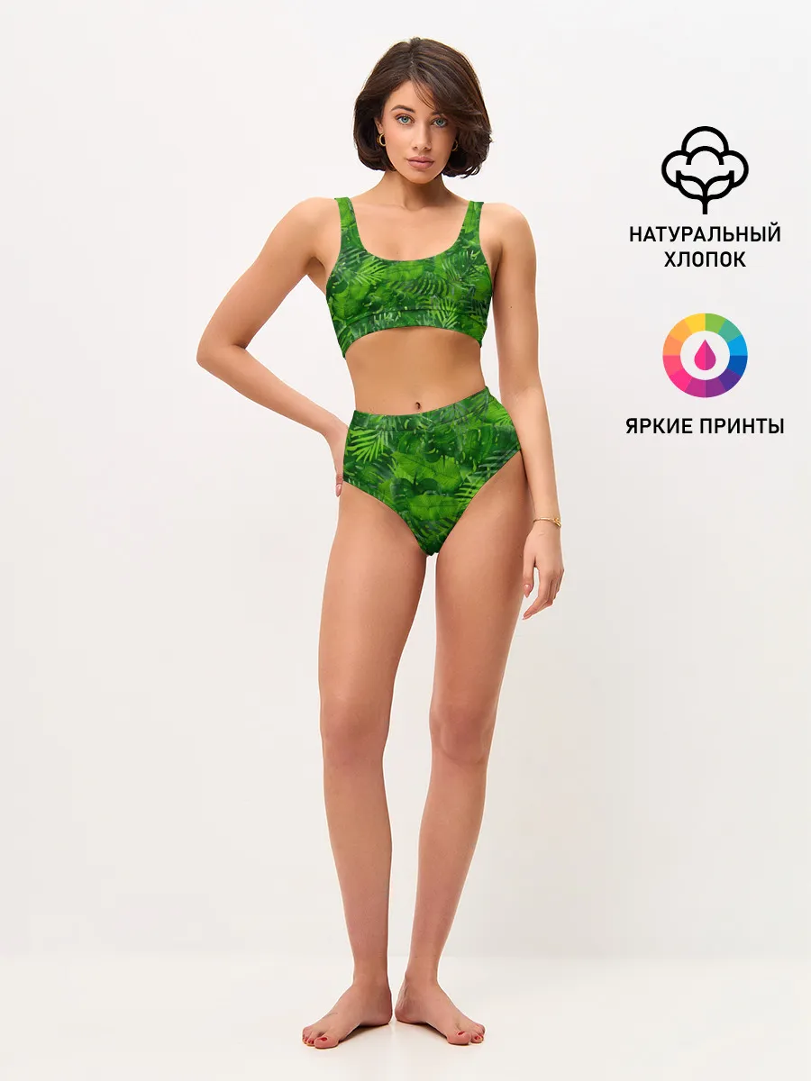 Женские топ и трусы / Тропики