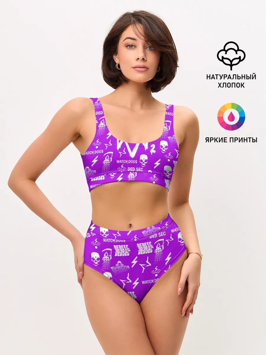 Женские топ и трусы / WATCH DOGS 2