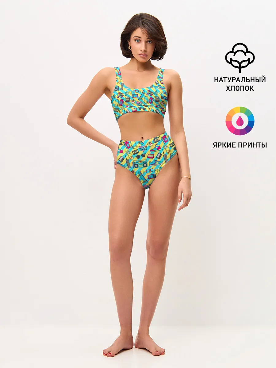 Женские топ и трусы / 80-е