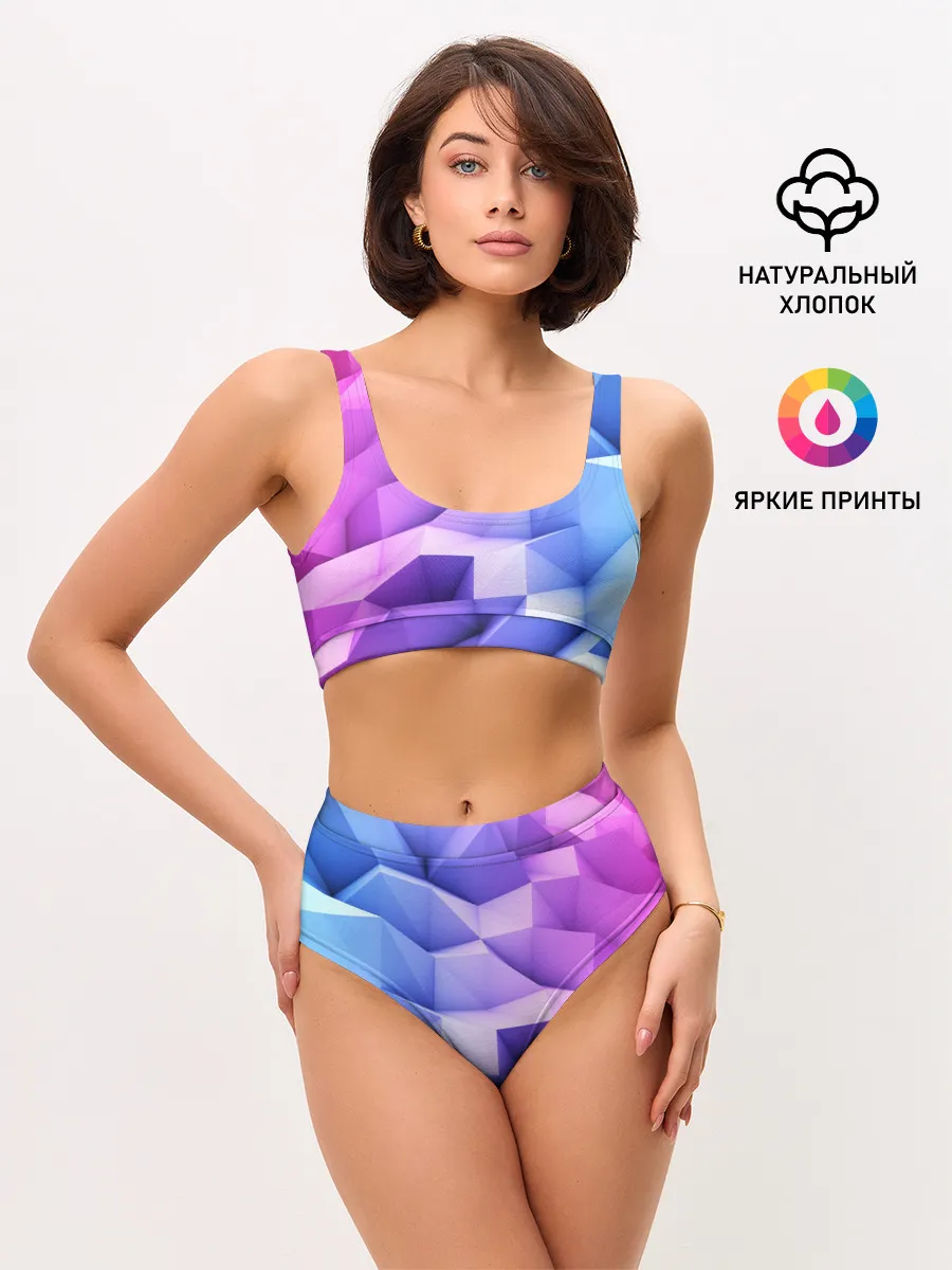 Женские топ и трусы / Текстура