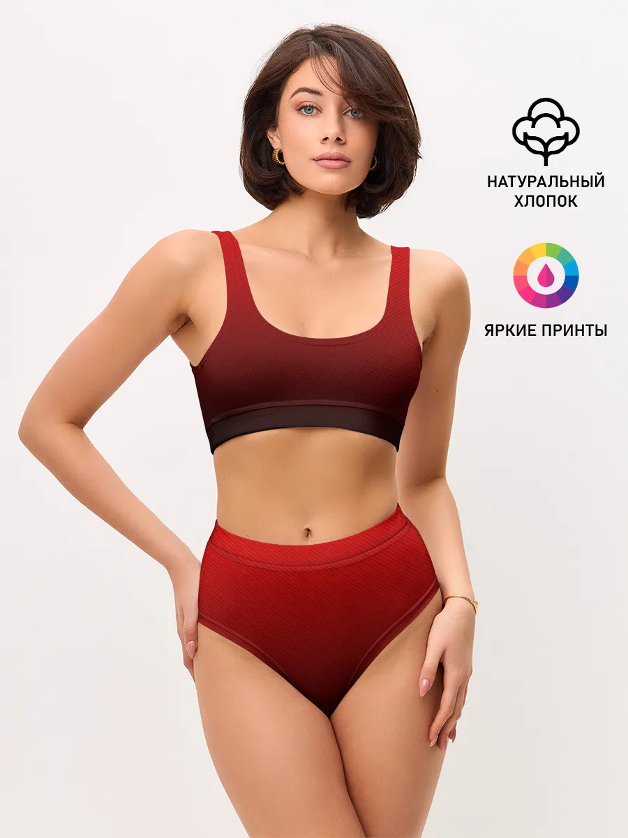 Женские топ и трусы / CARBON