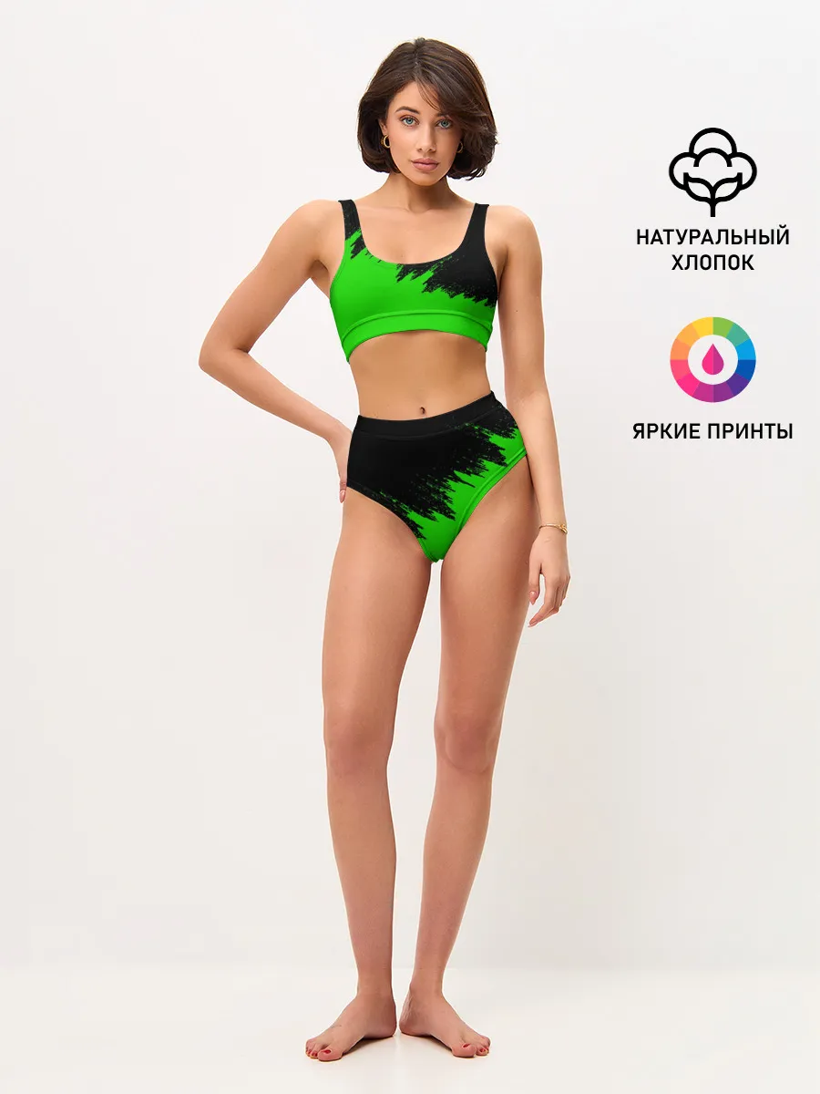 Женские топ и трусы / КРАСКА И НИЧЕГО ЛИШНЕГО!