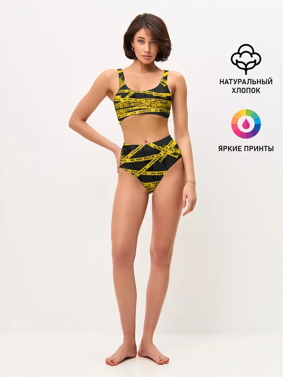 Женские топ и трусы / Улика - не трогать