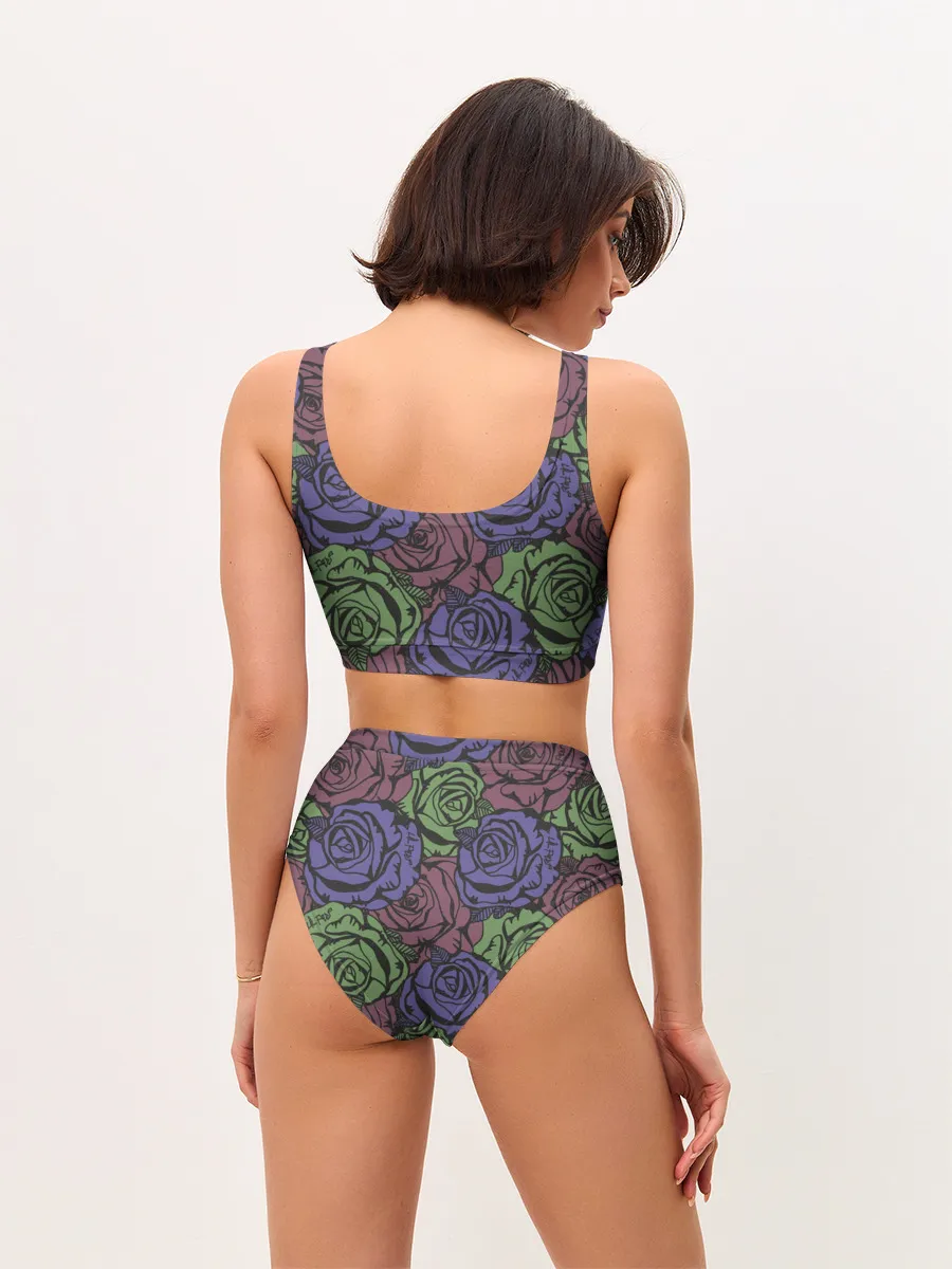 Женские топ и трусы / Розы Лил Пипа
