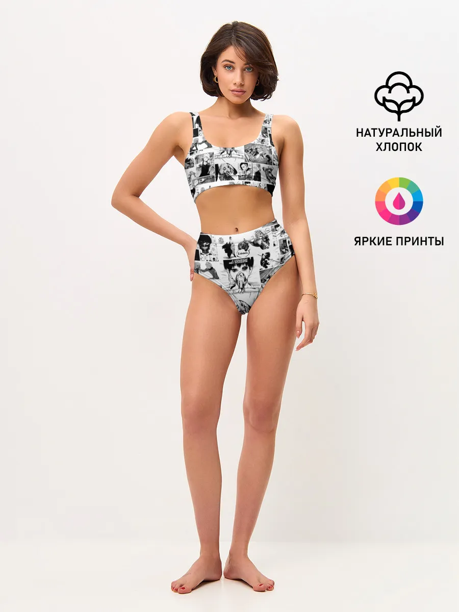 Женские топ и трусы / Токийский гуль