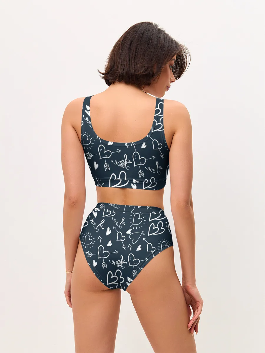 Женские топ и трусы / Любовь