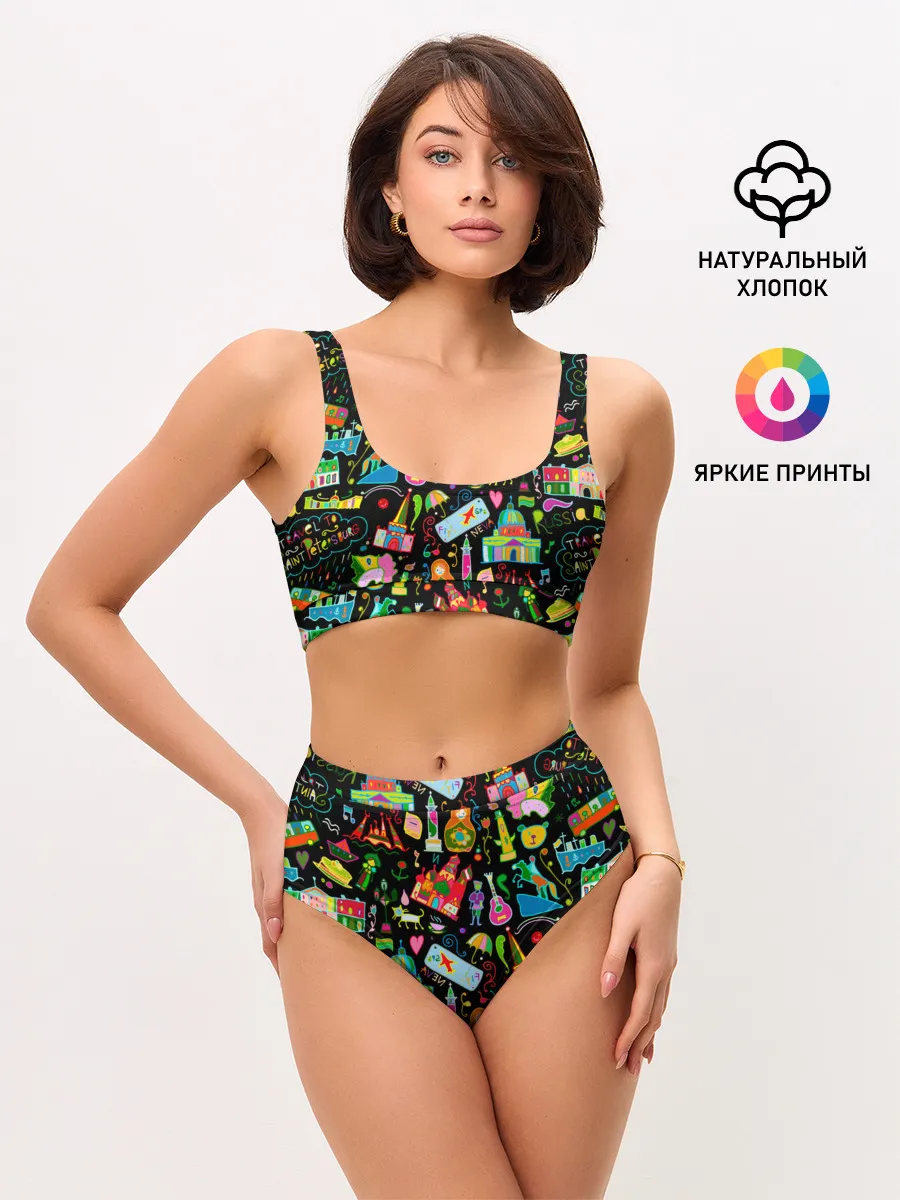 Женские топ и трусы / Travel to Saint Petersburg