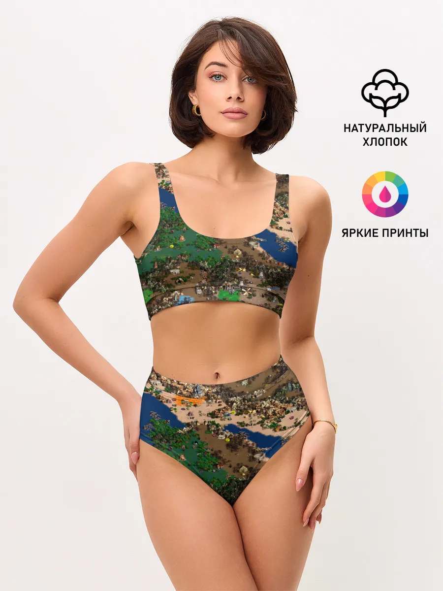 Женские топ и трусы / Heroes style HD