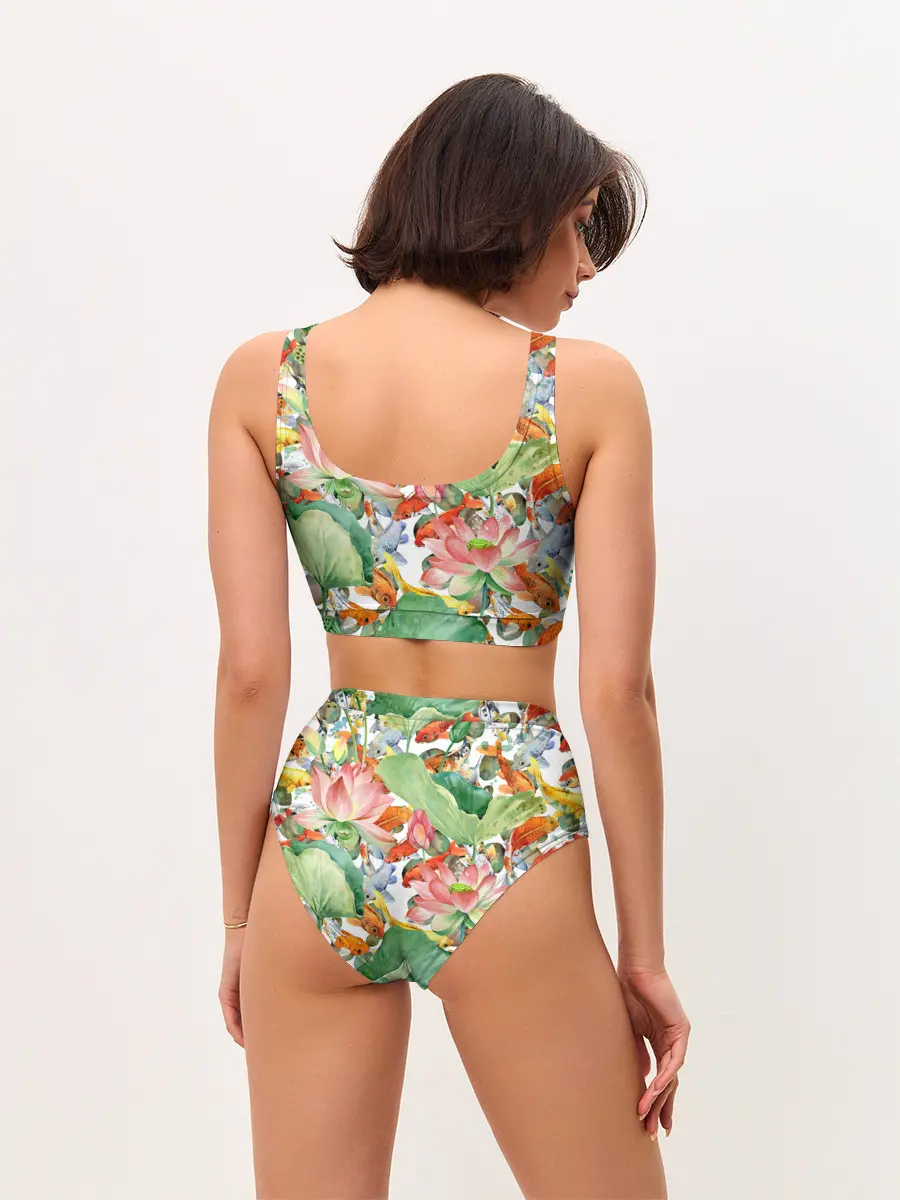 Женские топ и трусы / Карпы кои