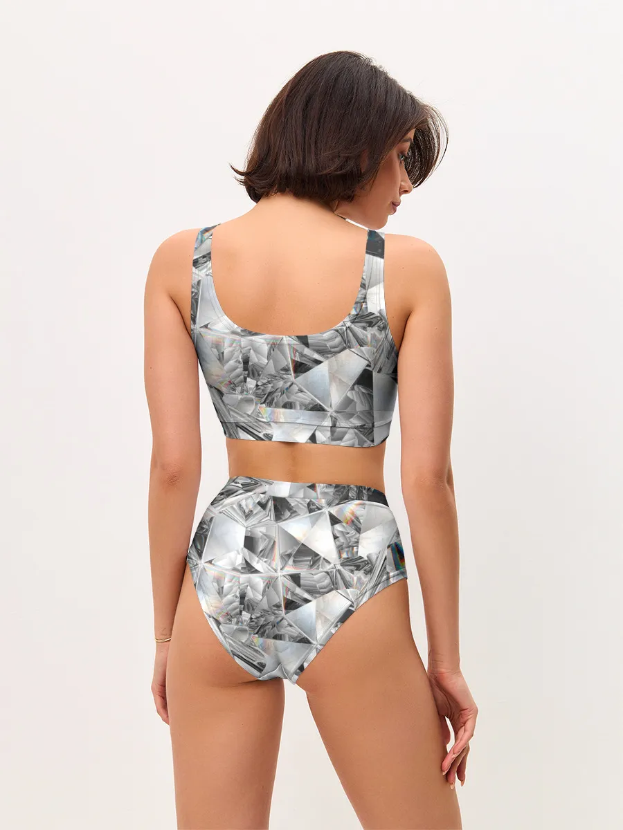 Женские топ и трусы / Бриллиантовый блеск