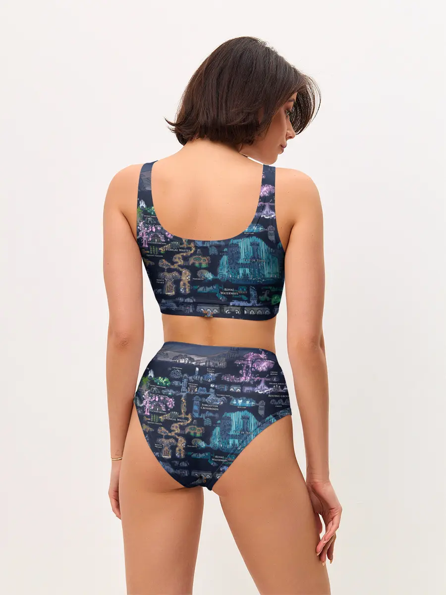 Женские топ и трусы / HOLLOW KNIGHT WORLD