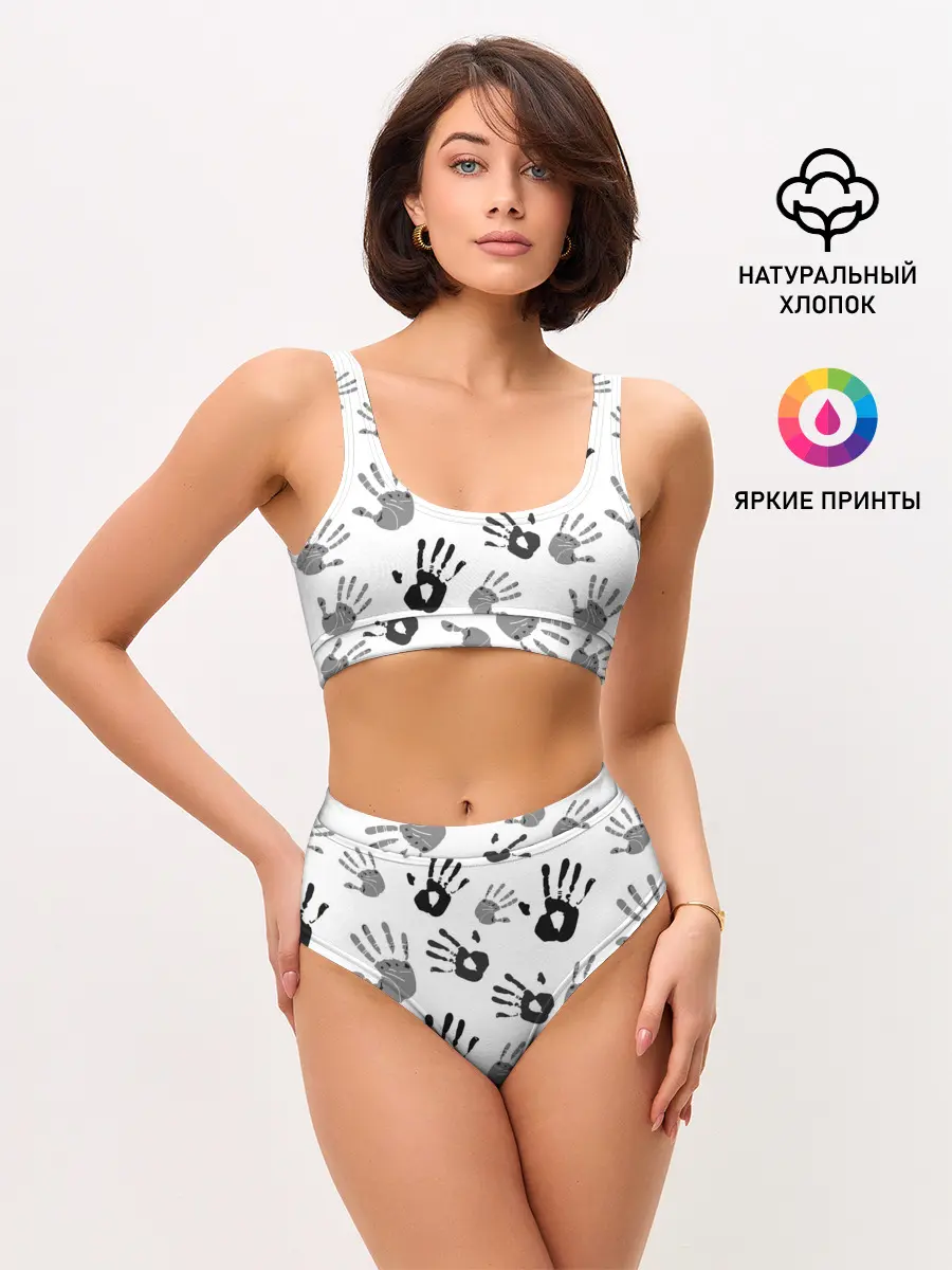 Женские топ и трусы / Hands