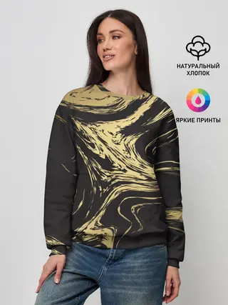 Женский свитшот / Золотые реки